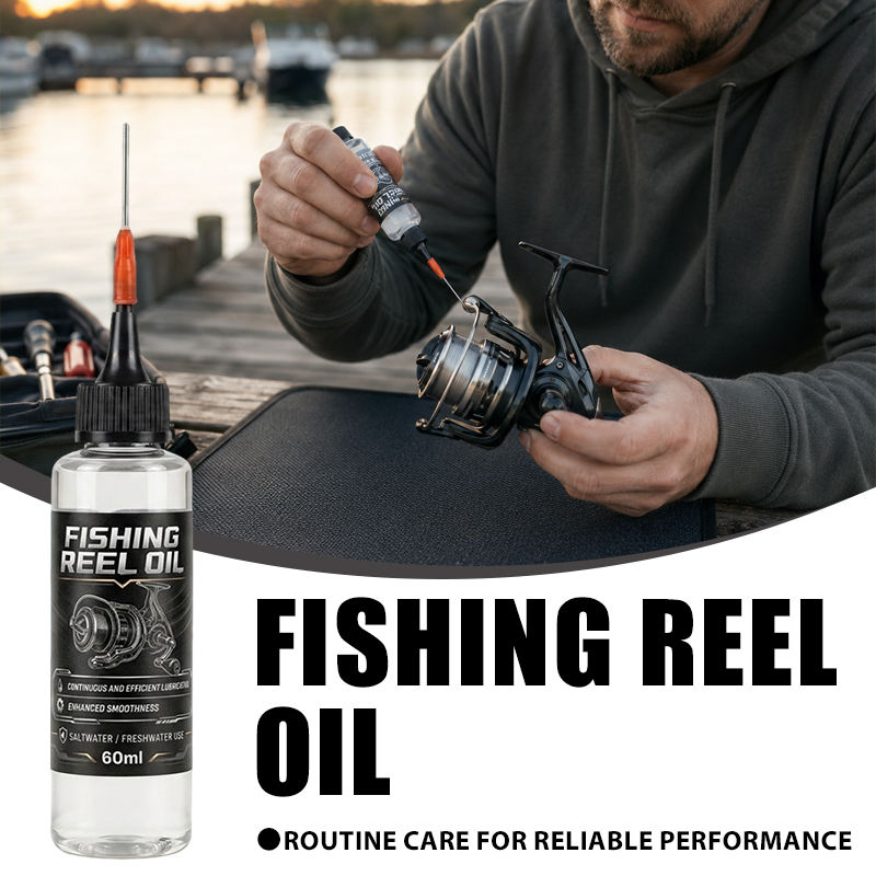 Reel Repair Kit - زيت تشحيم لبكرات الصيد، سائل صيانة