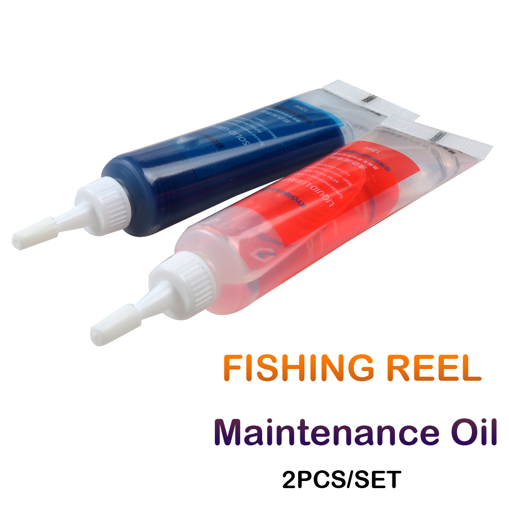 Reel Lubricant - 2 قطعة الصيد بكرة صيانة التشحيم