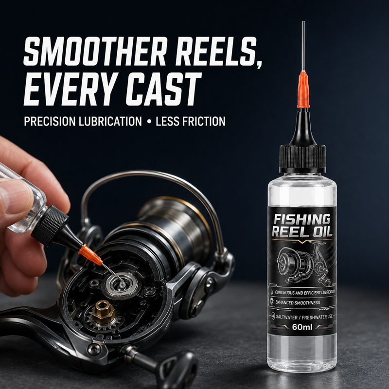 زيت تشحيم لبكرات الصيد، سائل ص - مراجعة Reel Repair Kit وسعره