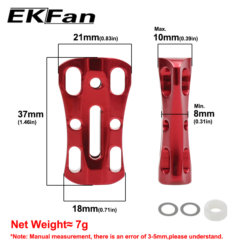 مقبض بكرة صيد EKFan من قطعة وا - مراجعة Spincast Reel وسعره