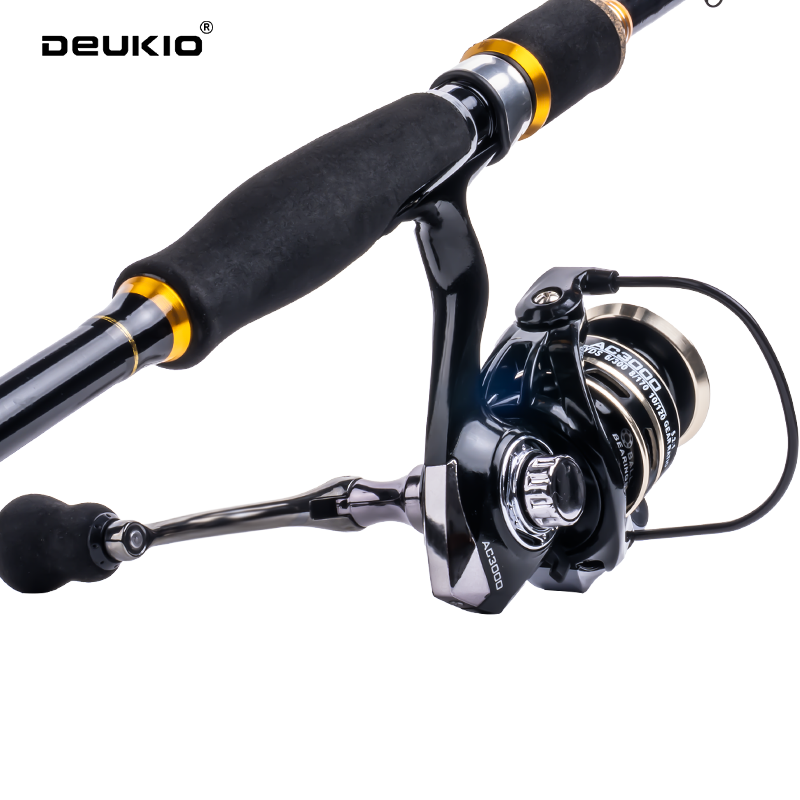 طقم صيد DEUKIO يتكون من قصبة ص - مراجعة Conventional Reel وسعره